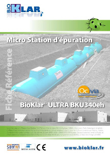 BioKlar Micro Station d'épuration pour l'assainissement Semi Collectif - Oc'VIA, la base de vie TGV, Nîmes
